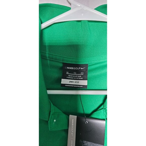 Nike Golf Dri-Fit Polo Shirt Men’s XL Green Short Sleeve Brand New Tag - Picture 3 of 4